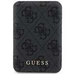 Powerbank indukcyjny Guess 4G Leather Metal Logo MagSafe 15W 5000mAh c