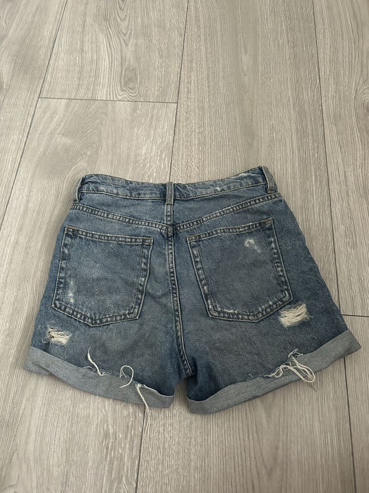 szorty jeansowe h&m