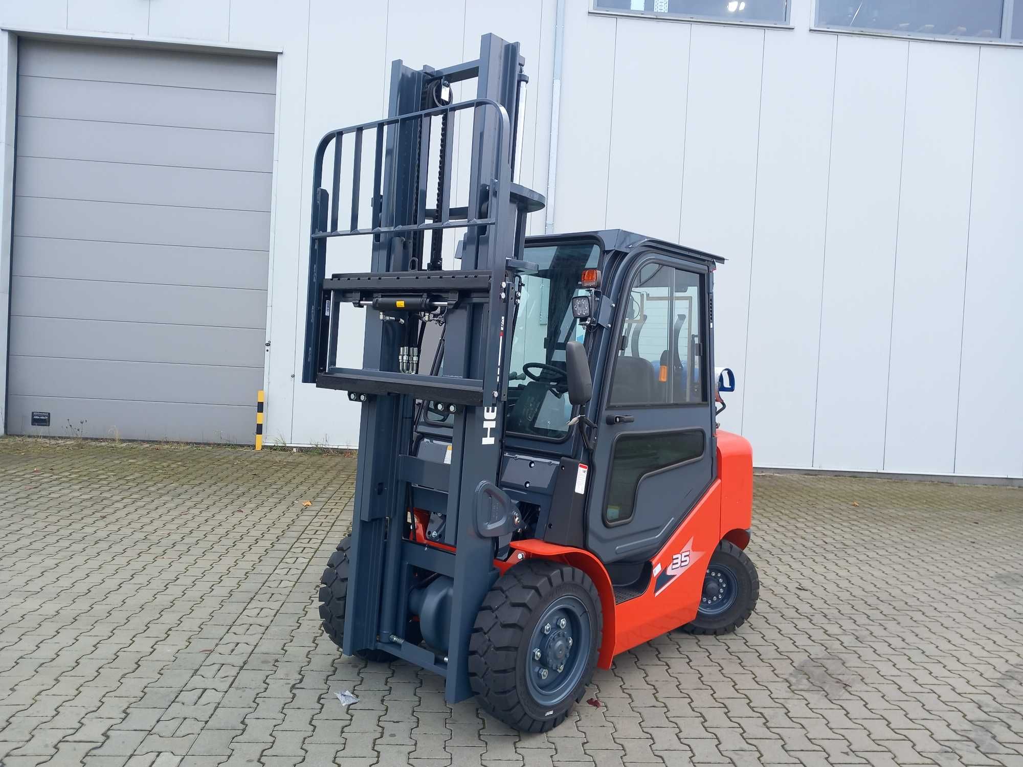 Wózek Widłowy Heli 3,5t Maszt 3,3m Duplex Silnik Kubota LPG 2024-12