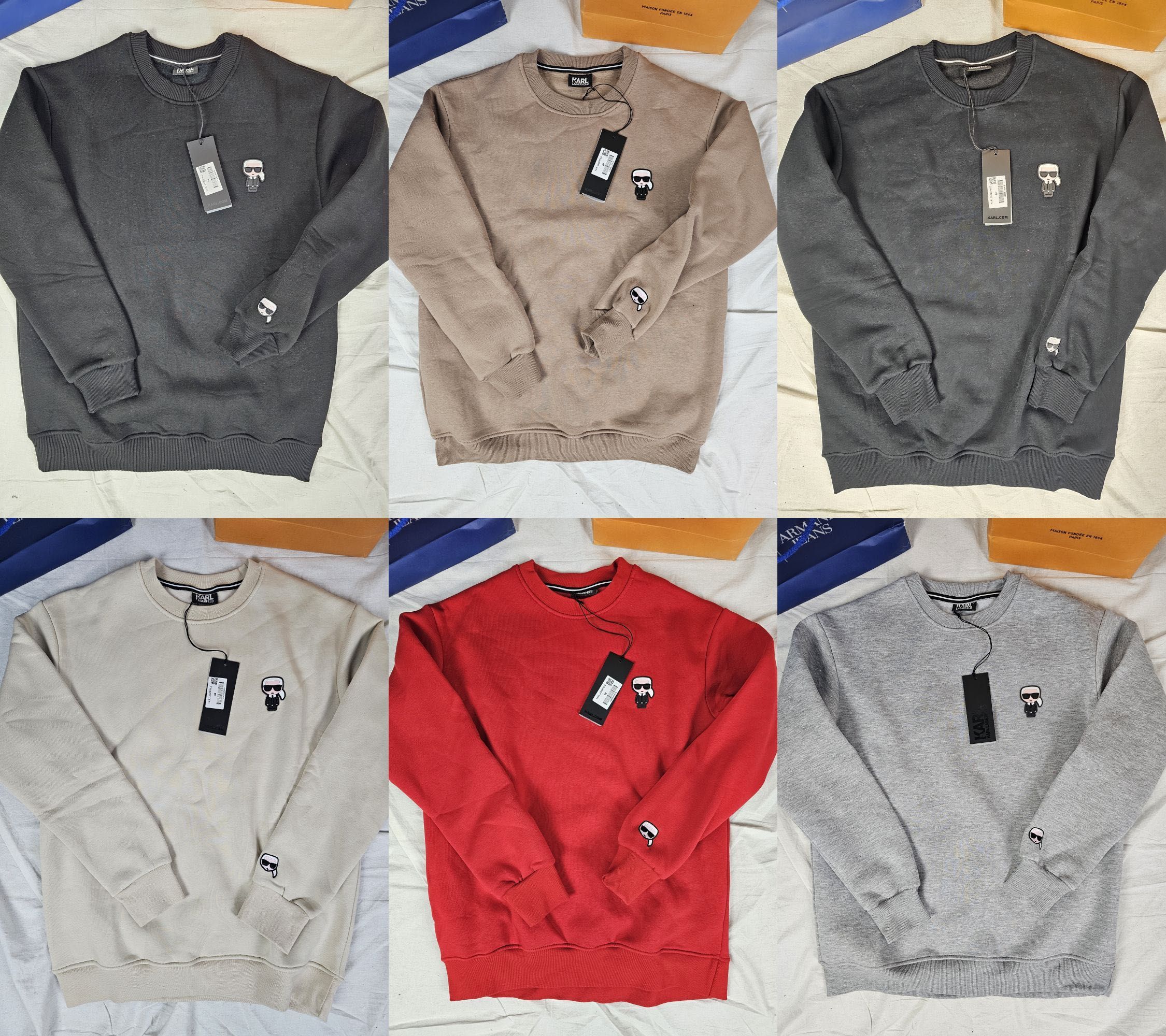 Bluza męska Karl Lagerfeld maly znaczek logowane