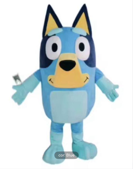 Aluga-se mascote Bluey - NOVA