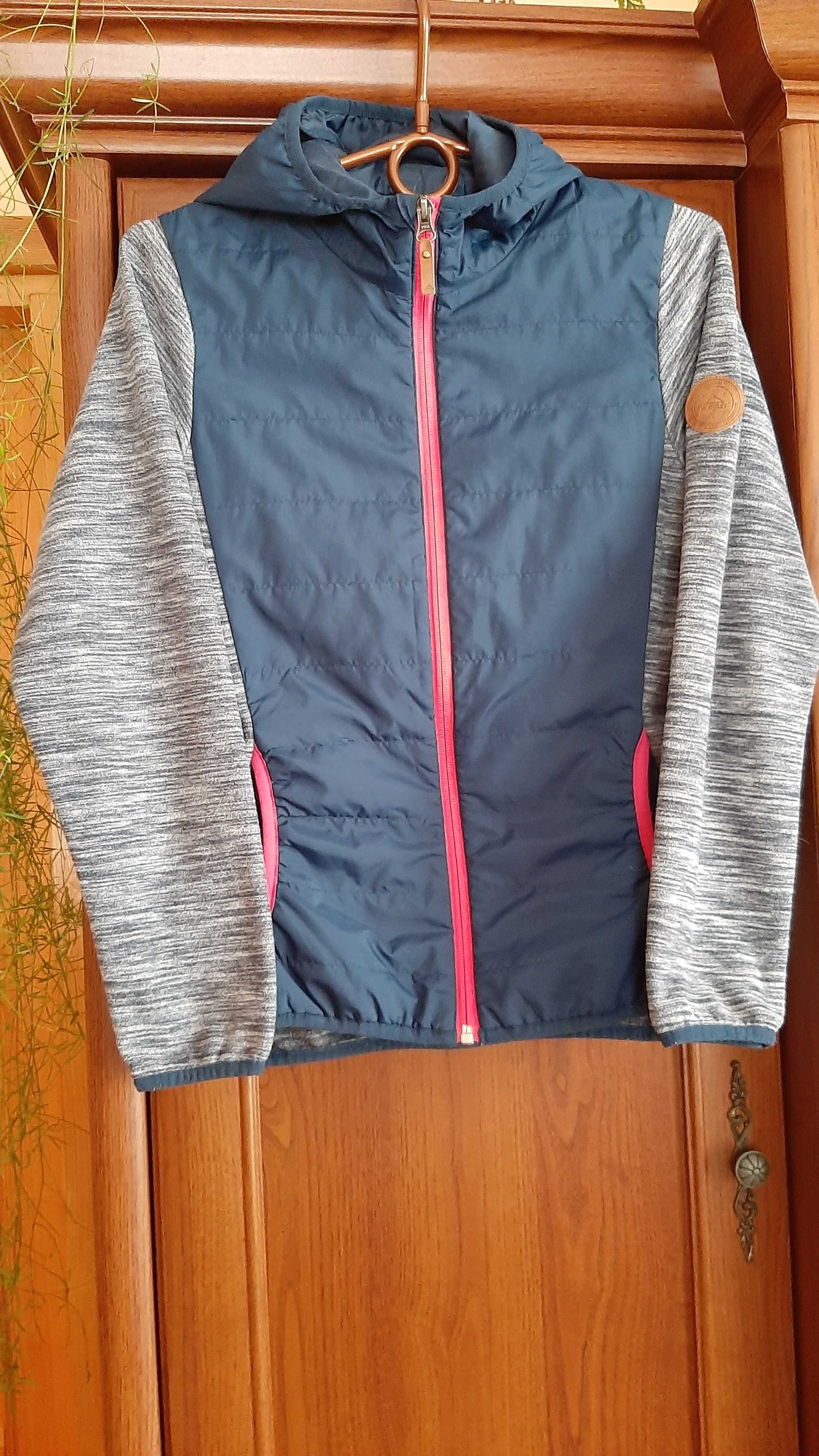 Bluza sportowa MC Kinley na zamek z kapturem r. 152 cm