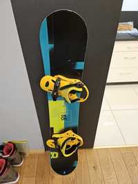 Zestaw damski deska snowboardowa Voelkl Spade 152cm plus wiazania Flux