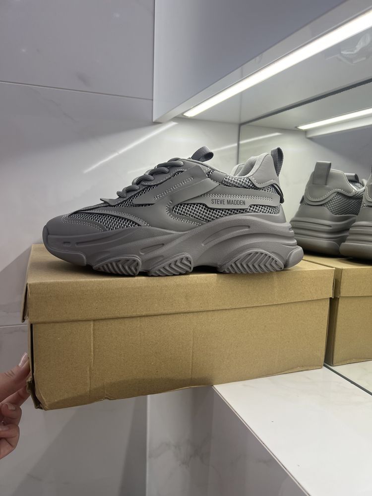 Кросівки Steve Madden Possession 37 оригінал жіночі сірі