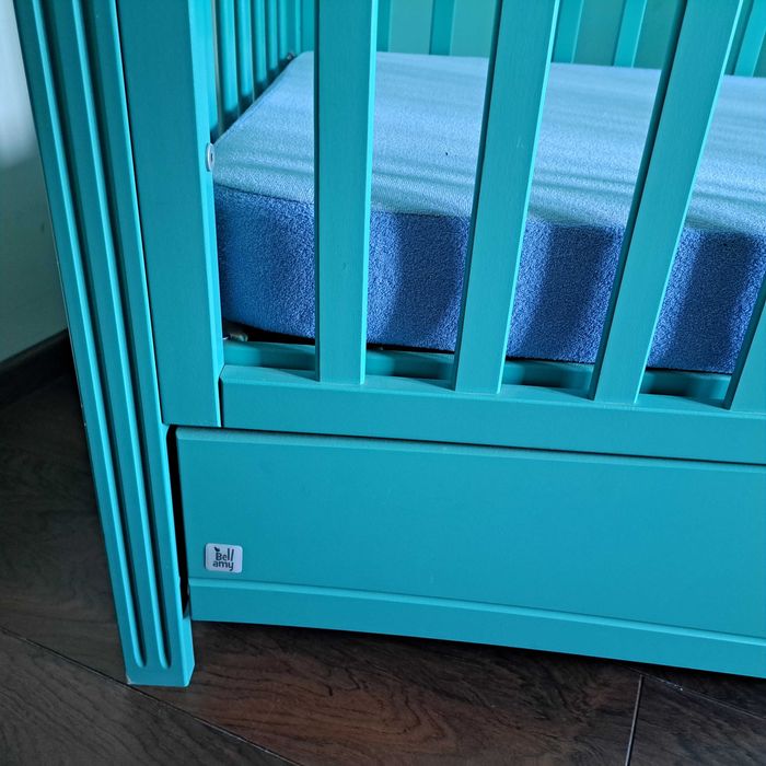 Łóżeczko Bellamy 140x70cm + materac Candicle