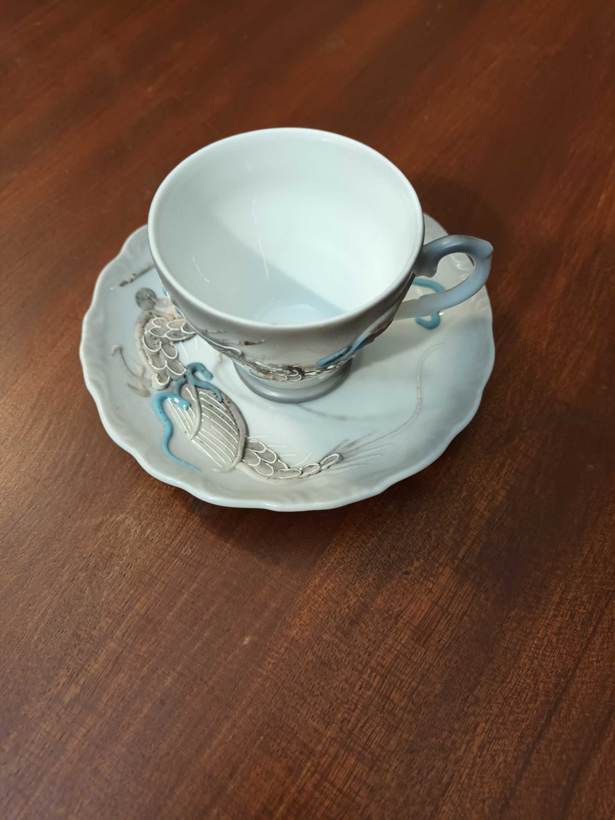 Vendo serviço de chá antigo de porcelana japonesa NORLEANS.