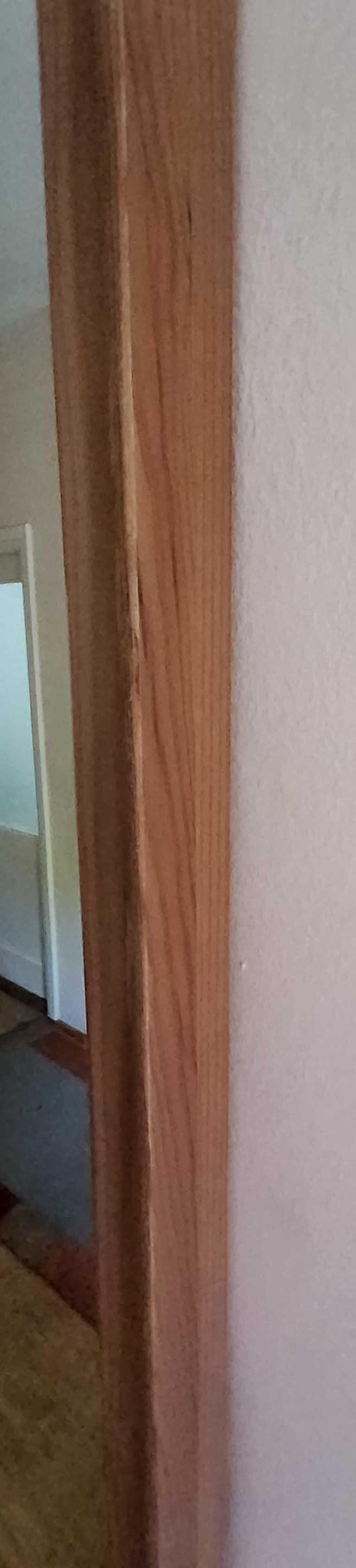 Ikea Hemnes lustro 75x165 w drewnianej ramie