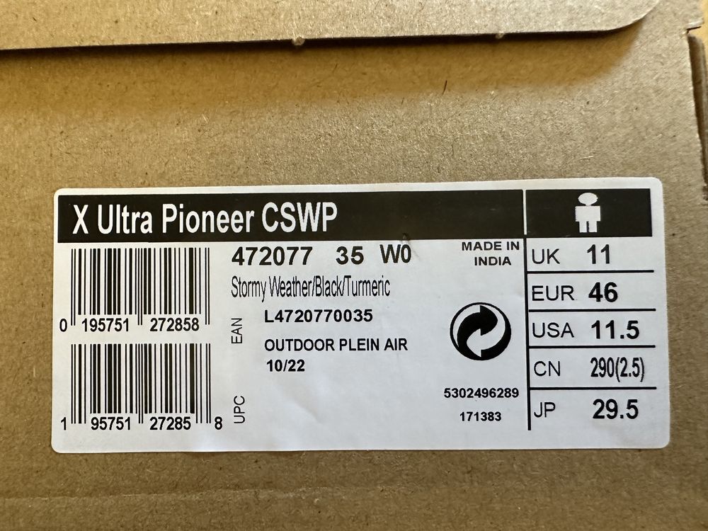 Кросівки Salomon X Ultra Pioneer CSWP