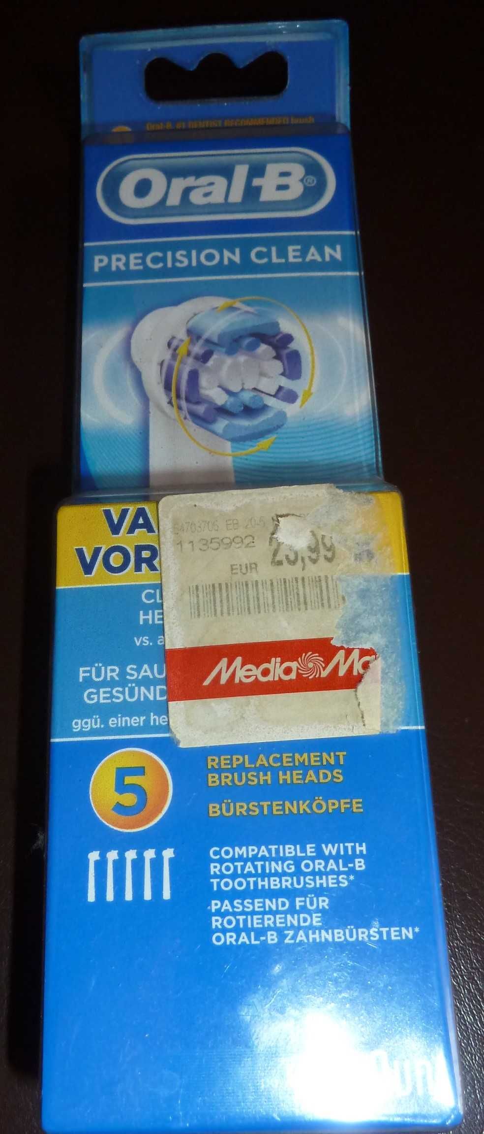 Escovas de substituição ORAL-B (Embalagem de 5)