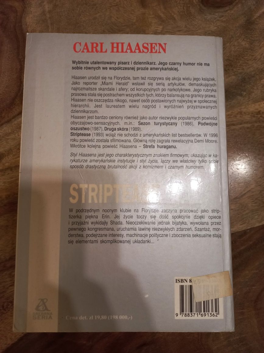 Książka Carl Hiaasen Striptease