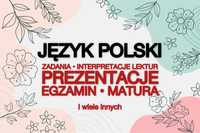 Pomoc z języka polskiego