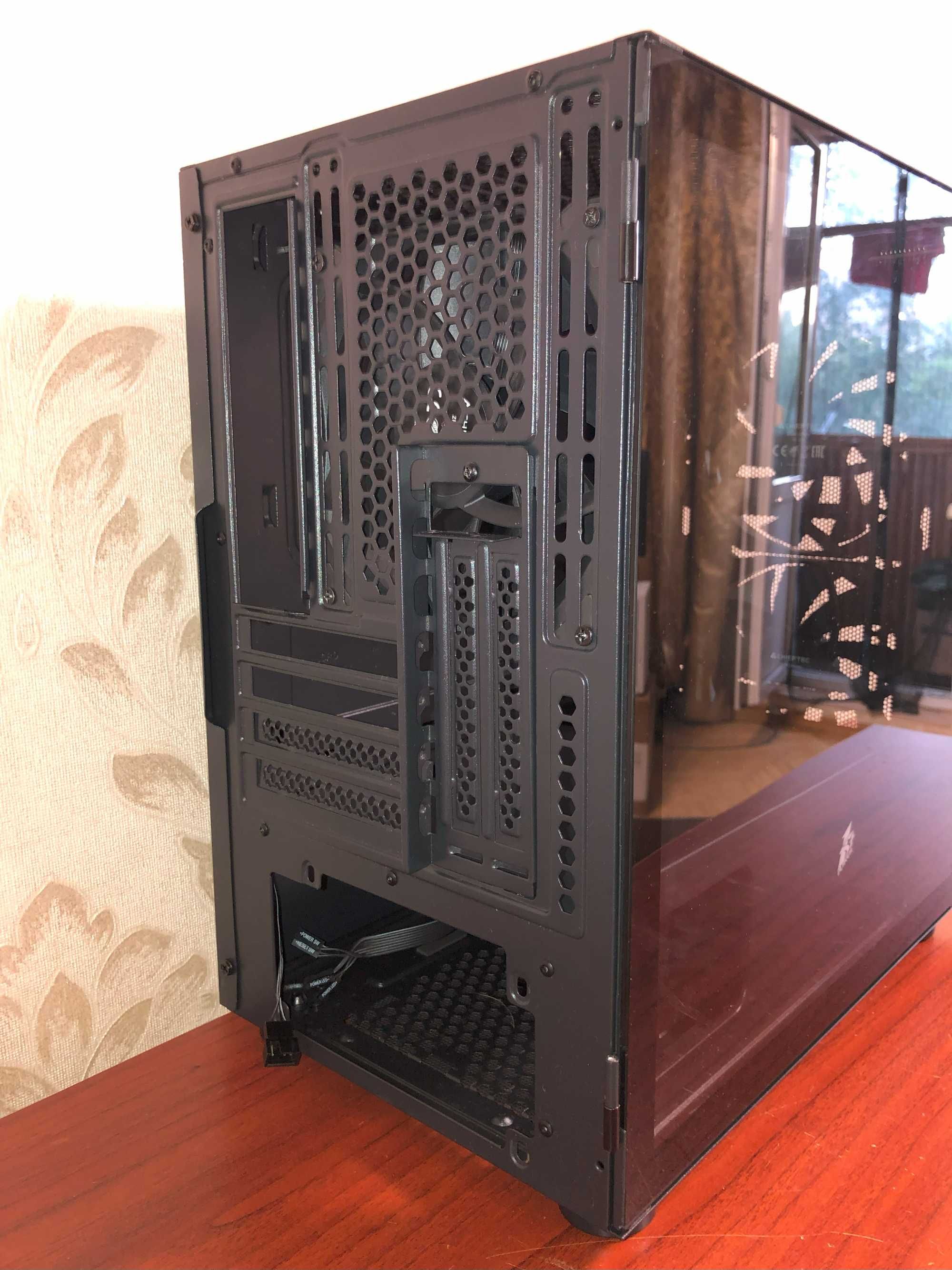 Корпус 1stPlayer D3-3F2-Plus Black + Вентилятори Chieftec ZF-1425PWM