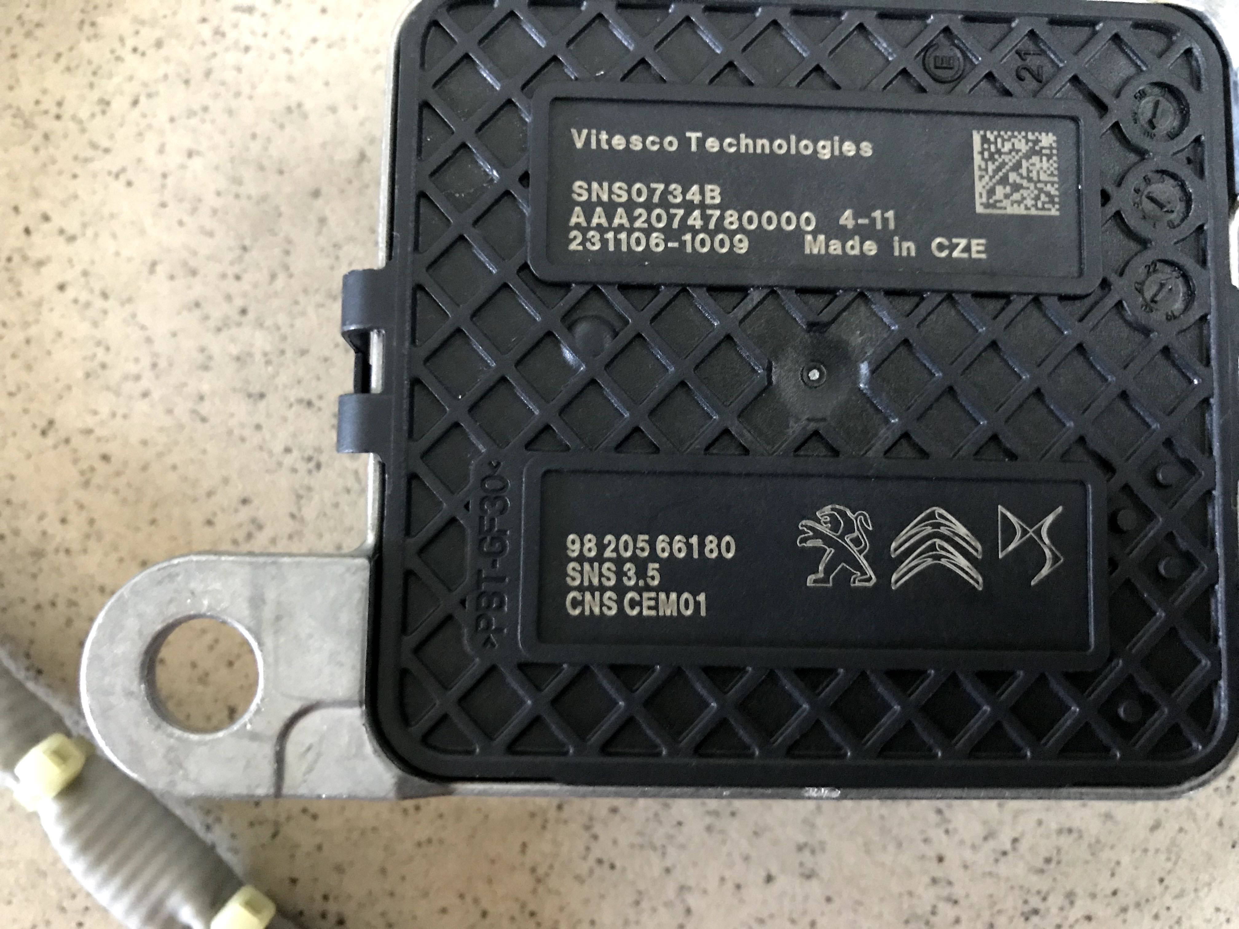 Sonda Lambda Nox Moduł Nowy 98.205.66180 Peugeot Citroen Fiat Opel