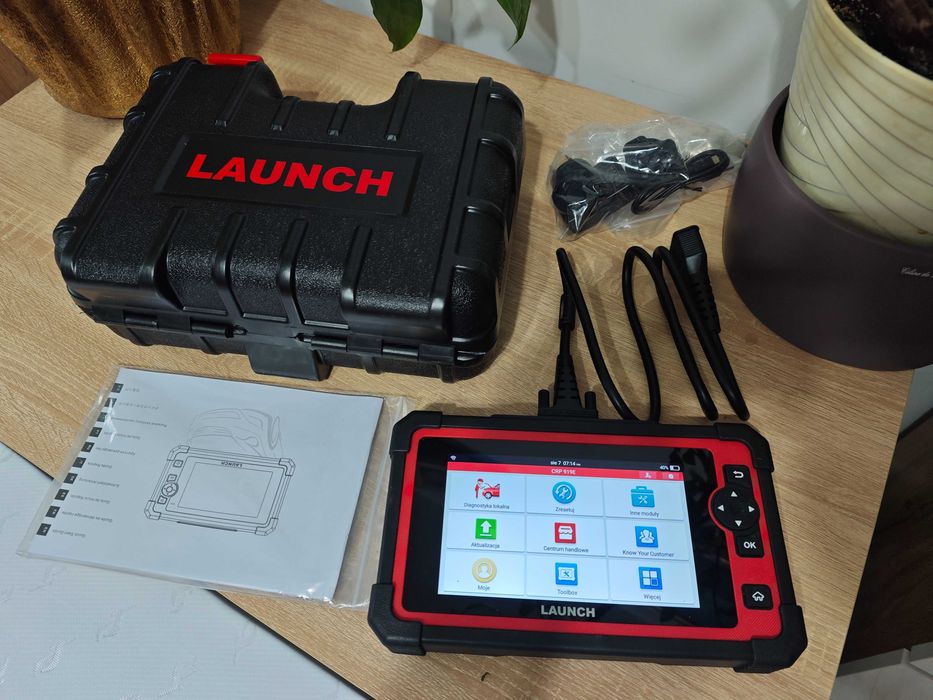 KomputerlTester Diagnostyczny LaunchX431,J polski,Obd2,Wszystkie Auta,