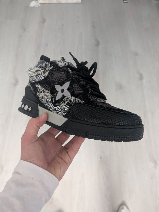 Buty Louis Vuitton skate x svarowski