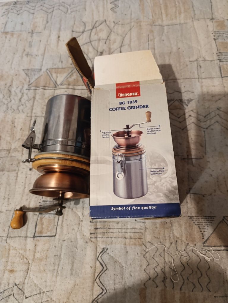 Bergner кофемолка, мельница для кофе ручная
