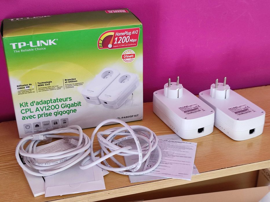 Kit TP-Link AV1200 Gigabit - 2 Adaptadores