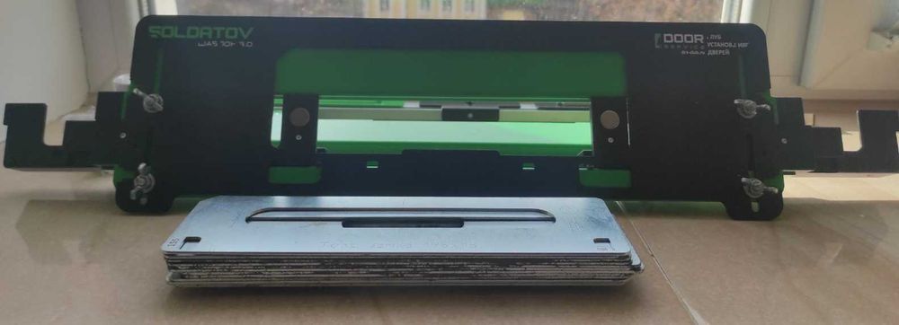 Универсальный шаблон Soldatov 3.0 для врезки фурнитуры в двери