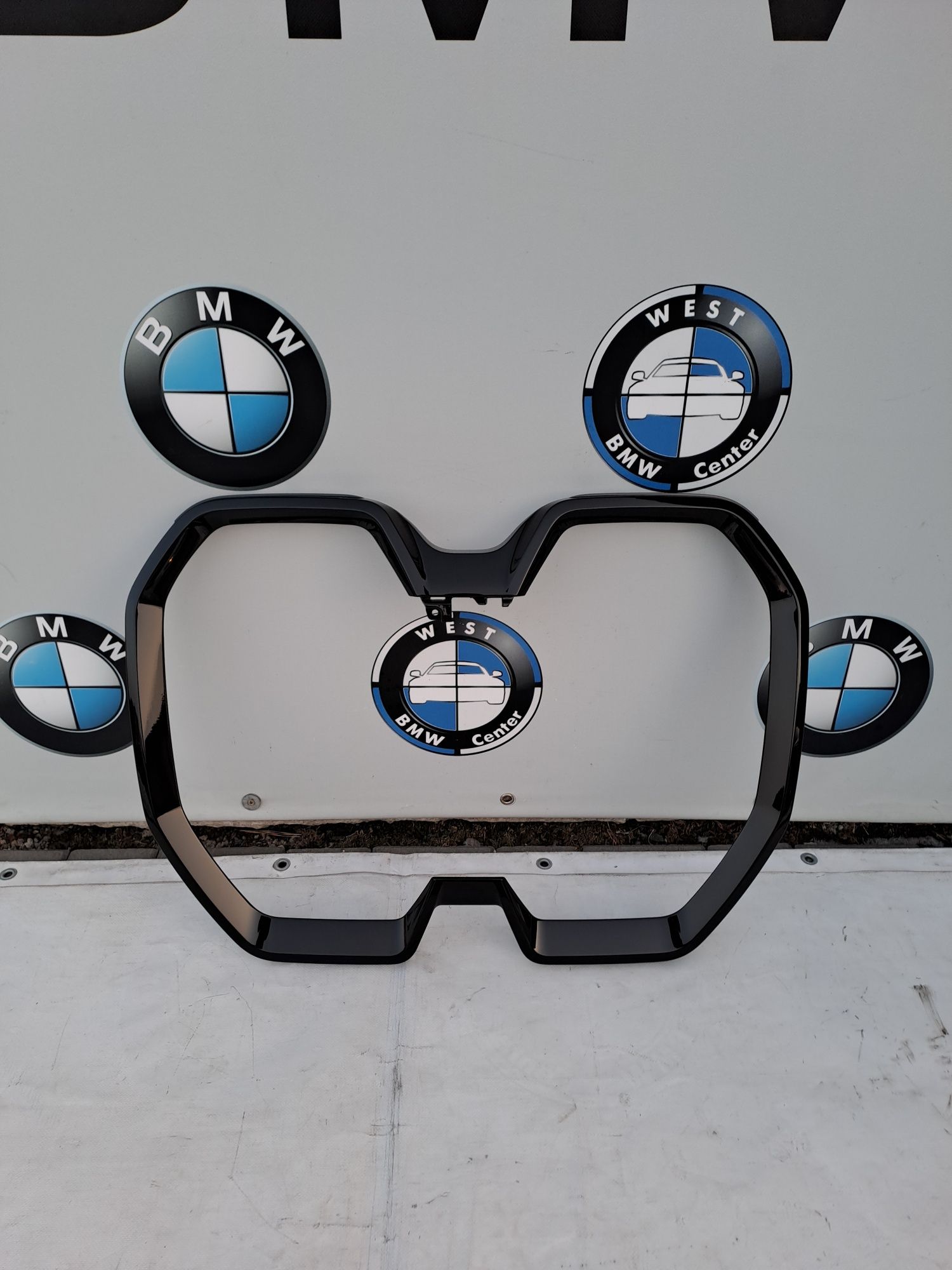 Накладка бампера м пакет bmw ix l20