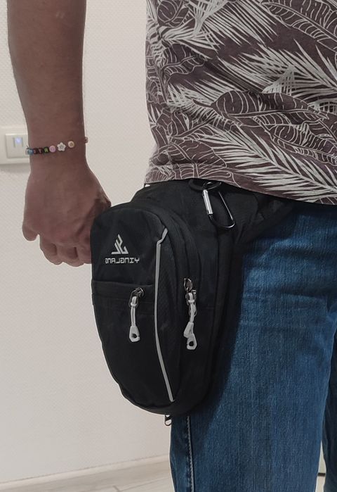 Мотосумка на пояс Нова! Сумка мотоцеклиста барсетка