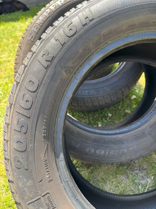 4 opony zimowe Semperit Speed-Grip 2 205/60R16 5+ mm