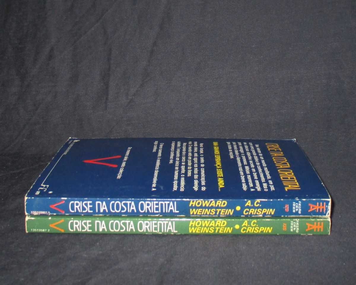 Livros V Crise na Costa Oriental Howard Weinstein A. C. Crispin