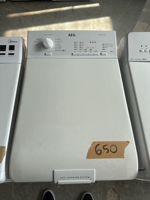 Pralka AEG wsad górny 6kg 1200 obr używana 6 miesięcy gwarancji