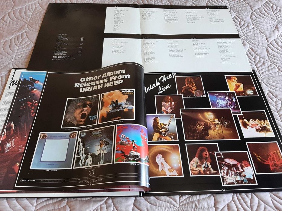 Uriah Heep - Live January 1973 - Japão - 2 x Vinil LP