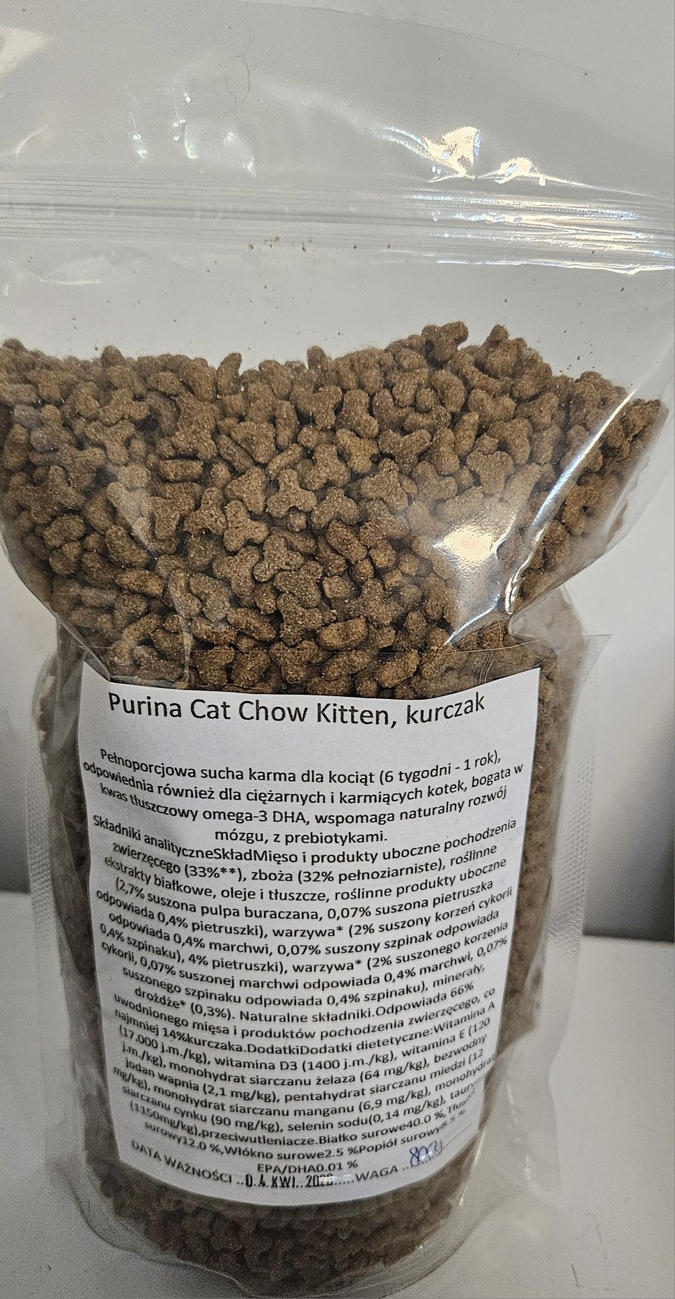 Purina cat chow kitten 800g