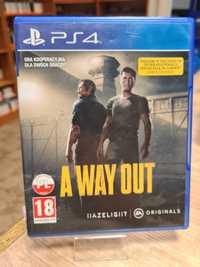 A Way Out PS4, Sklep Wysyłka Wymiana