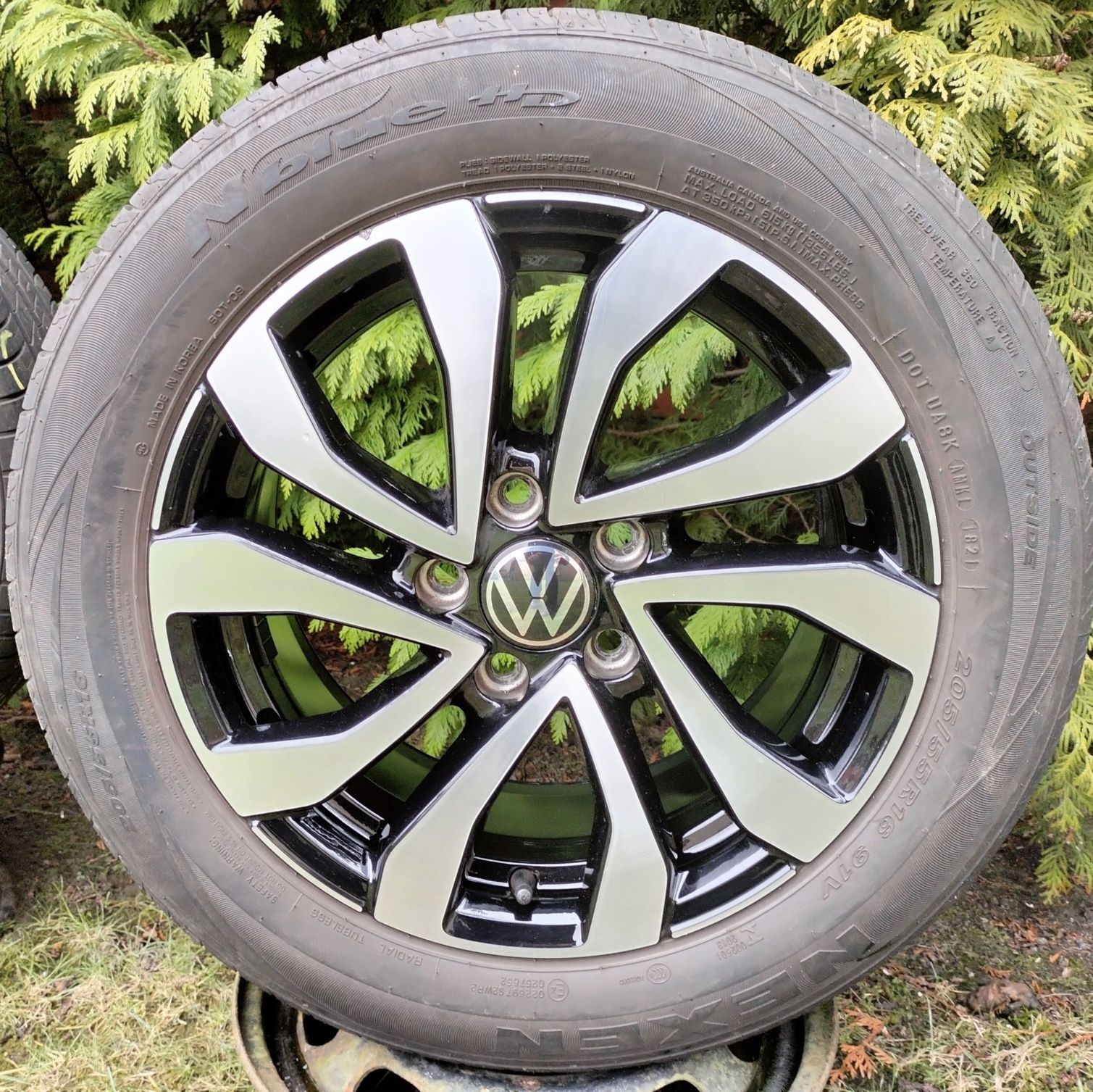 Felgi Oryginał VW Golf Caddy Touran Eos 7x16 ET48 4x112 lato 205/55R16