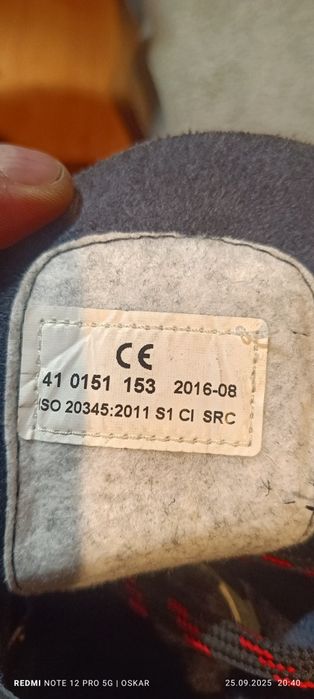 Buty robocze ocieplane 41,42