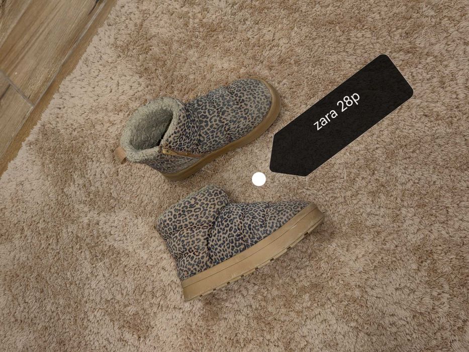 Костюмчик леопардовий для дівчинки zayets kids на флісі світшот  zara