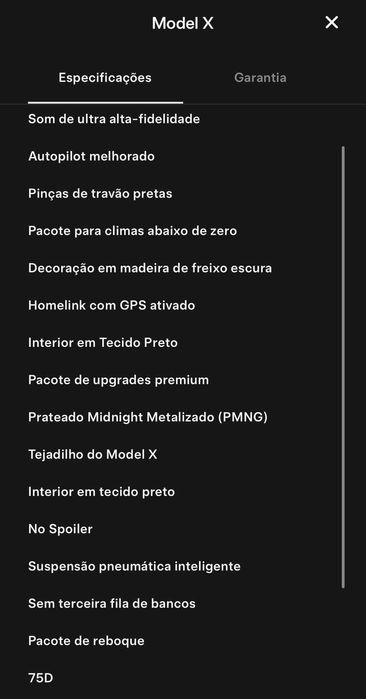 TESLA MODEL X NACIONAL 79 MIL KLM