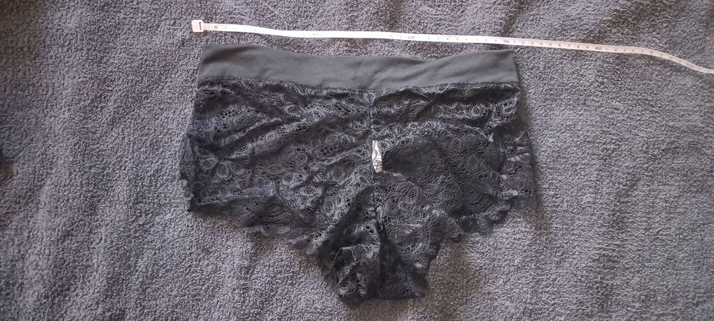 Męskie szorciki koronkowe