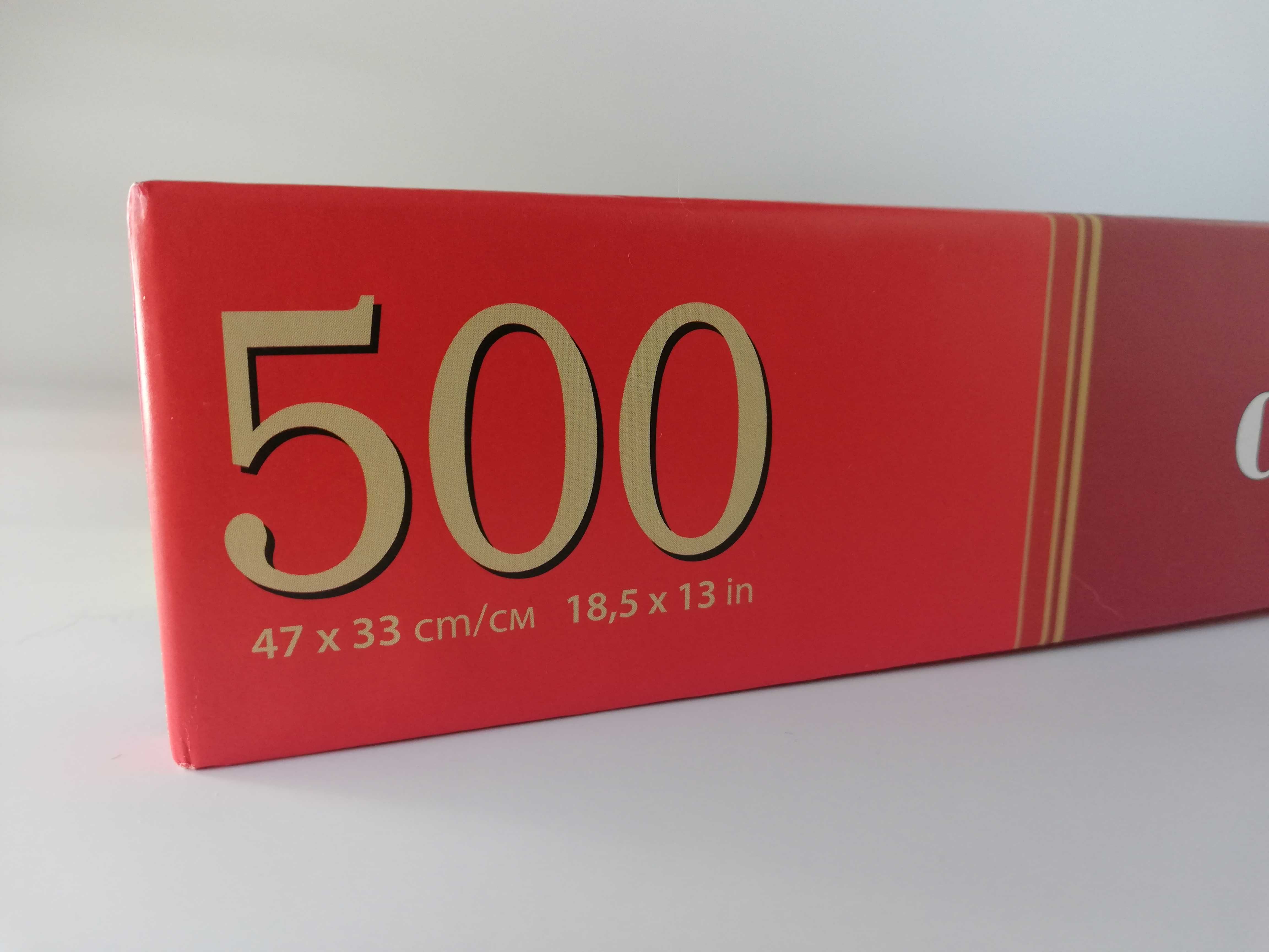 Puzzle Castorland 500 elementów Koty Rude- raz ułożone