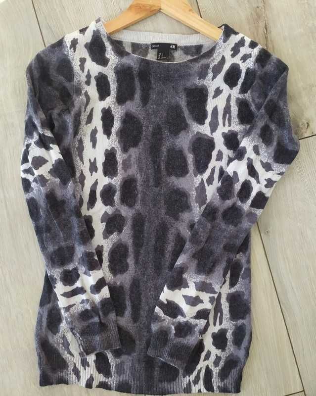 Sweter w panterkę H&M