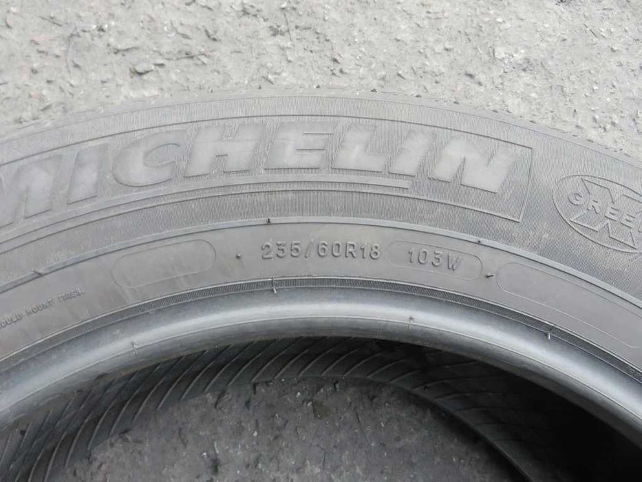 235/60 R18 103W Michelin LatitudeSport3 літо 2штуки шини бу