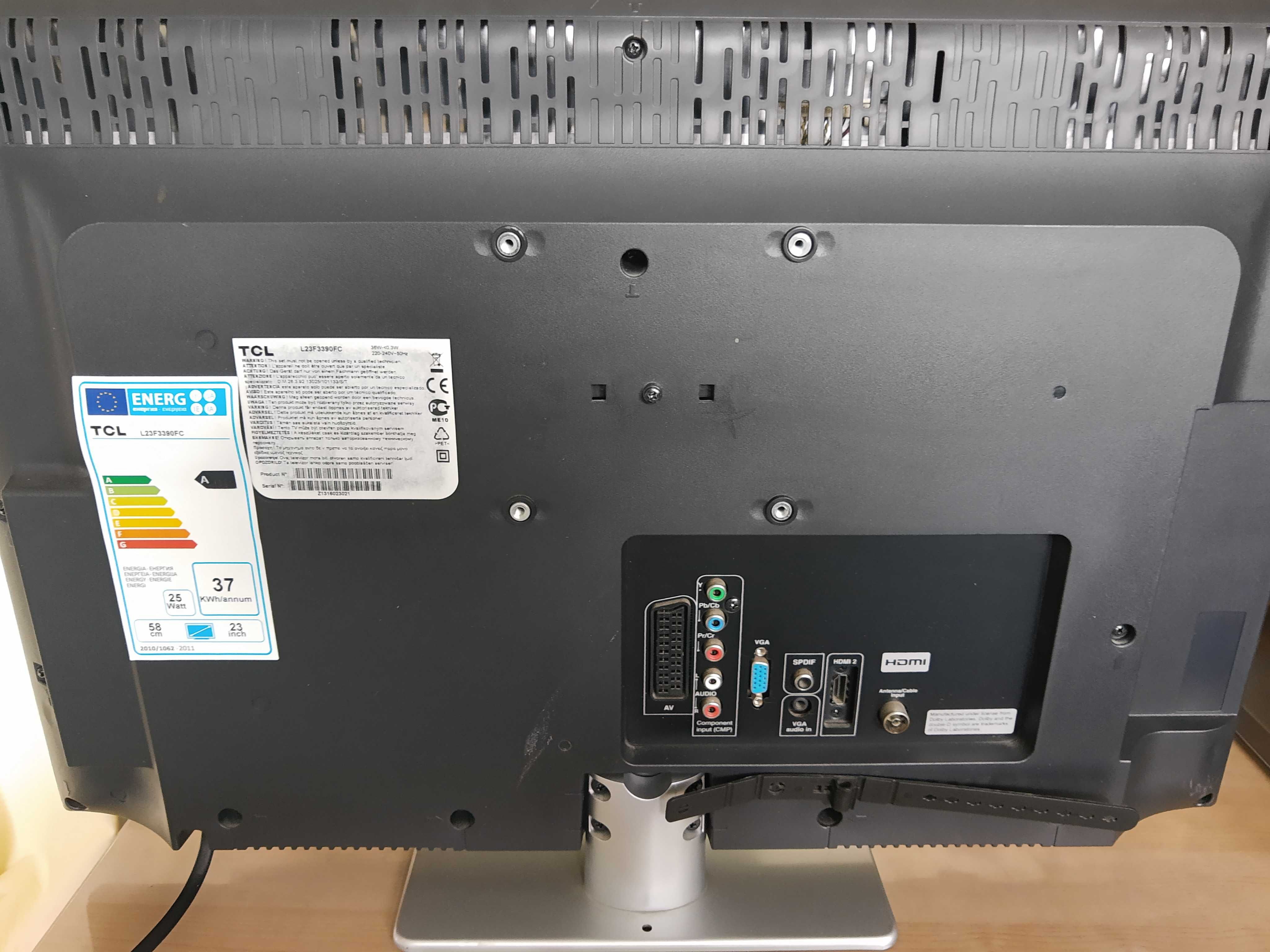 Monitor TCL 23 cale z funkcja TV
