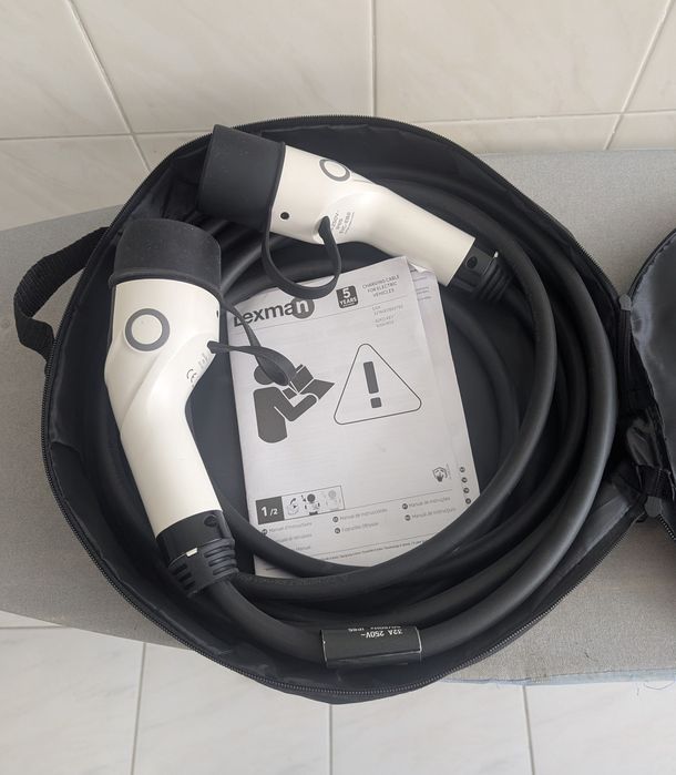 Cabo para carregar carro elétrico type 2 32A