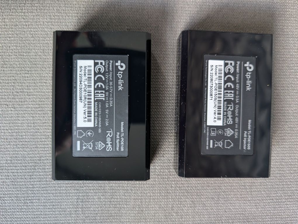 TP-Link PoE injector/splitter