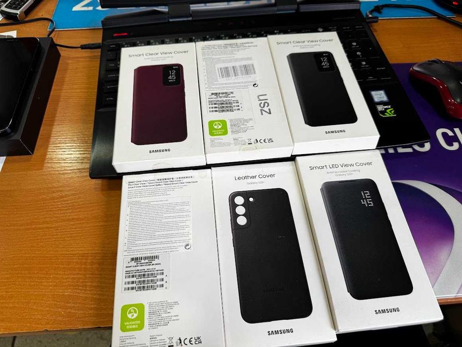 Oryginalne etui Smart CLEAR VIEW COVER Samsung GALAXY S22+ PLUS