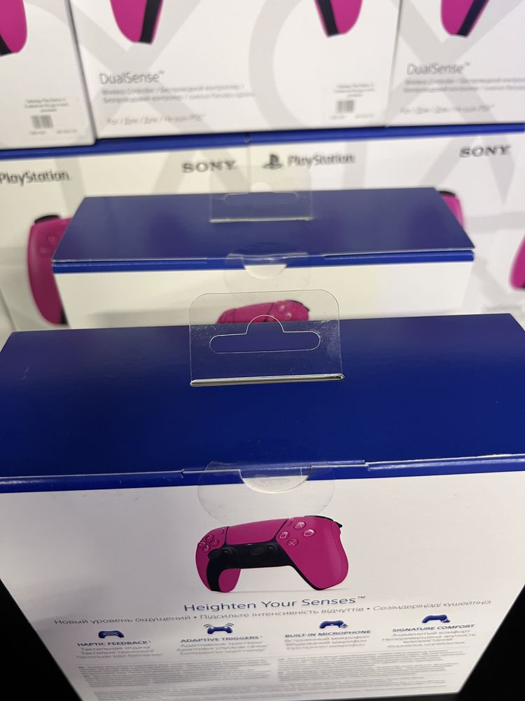 Sony PlayStation PS5 DualSense Nova Pink Геймпад Беспроводной Соні