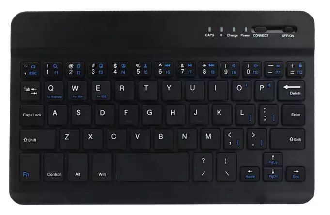 Teclado mini para Tablet Portatil Bluetooth sem fios Samsung, LG, Asus