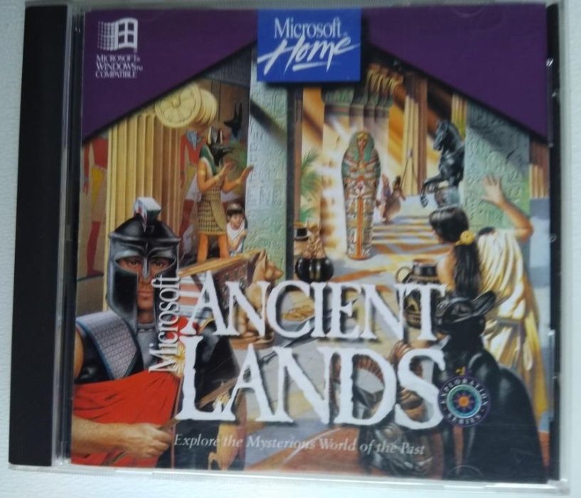 CD Rom - Microsoft Ancient Lands – Viagem a terras ancestrais