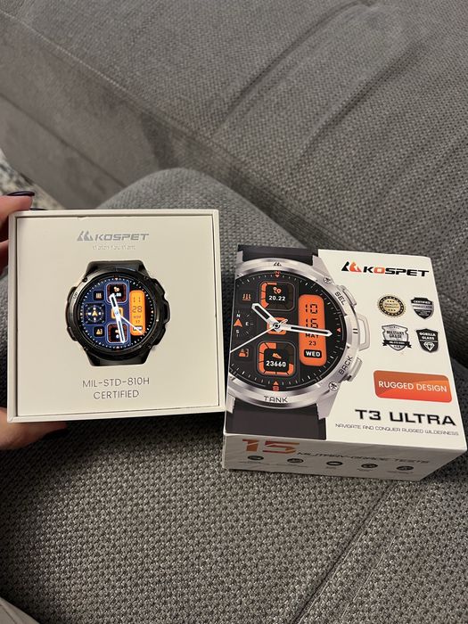 Тактичний смарт годинник Kospet Tank T3 Ultra