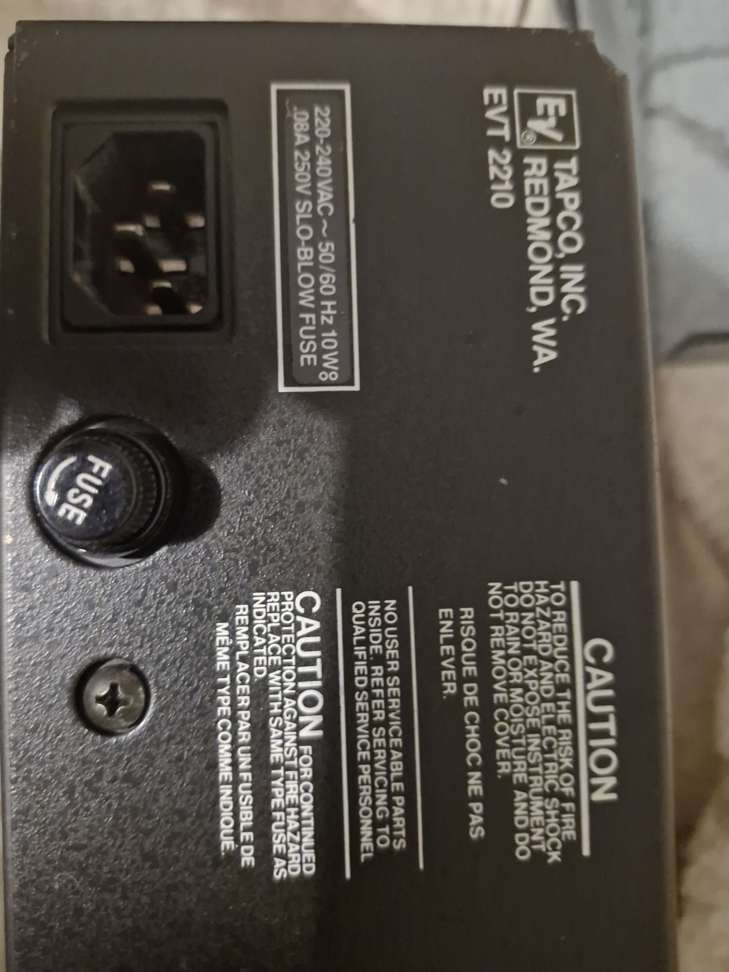 Equalizer Electro Voice