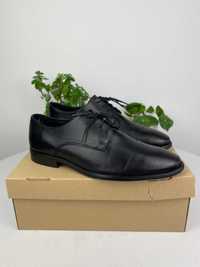 czarne buty półbuty oksfordki eleganckie zign r. 44 n159