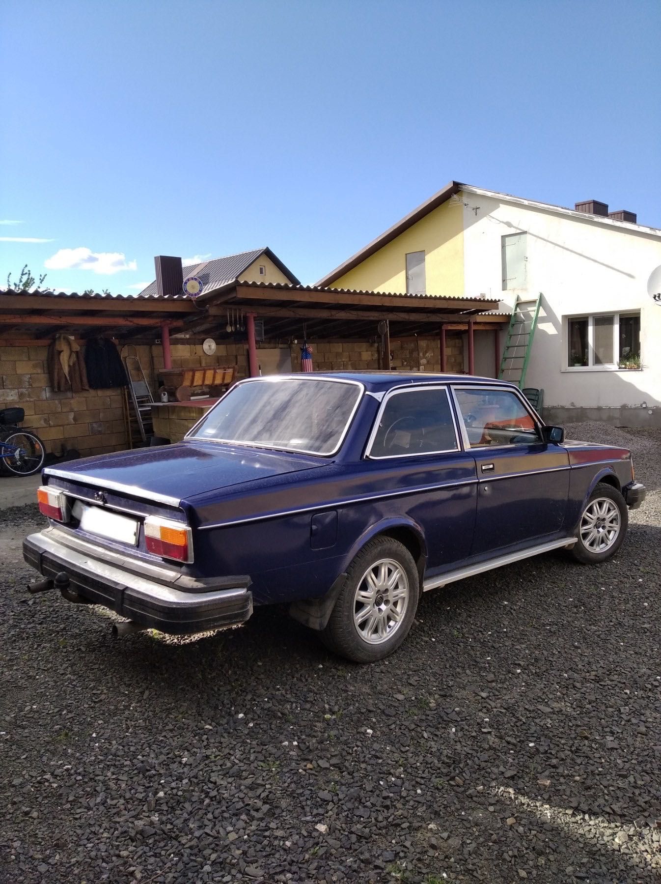 Volvo 242, купе, синій, 1976, 2,1 газ/бензин, механ.,