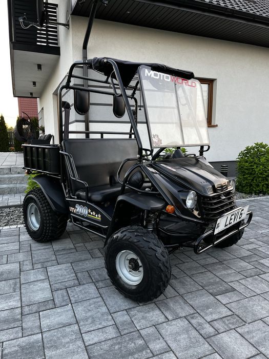 Buggy/Quad XXL ATV 200/250cc//Zadbany//Hak//